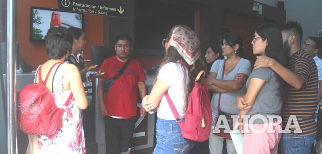 Perdieron sus equipajes