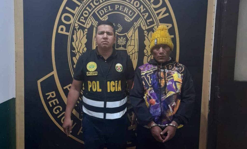 Capturan a presunto integrante de la banda “Los Kishkis de Paucarbamba”