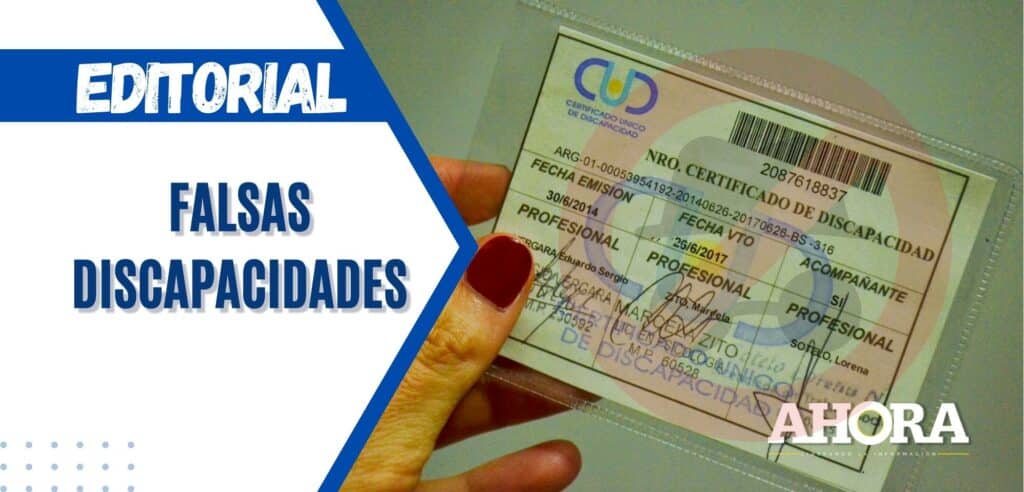 Falsas discapacidades