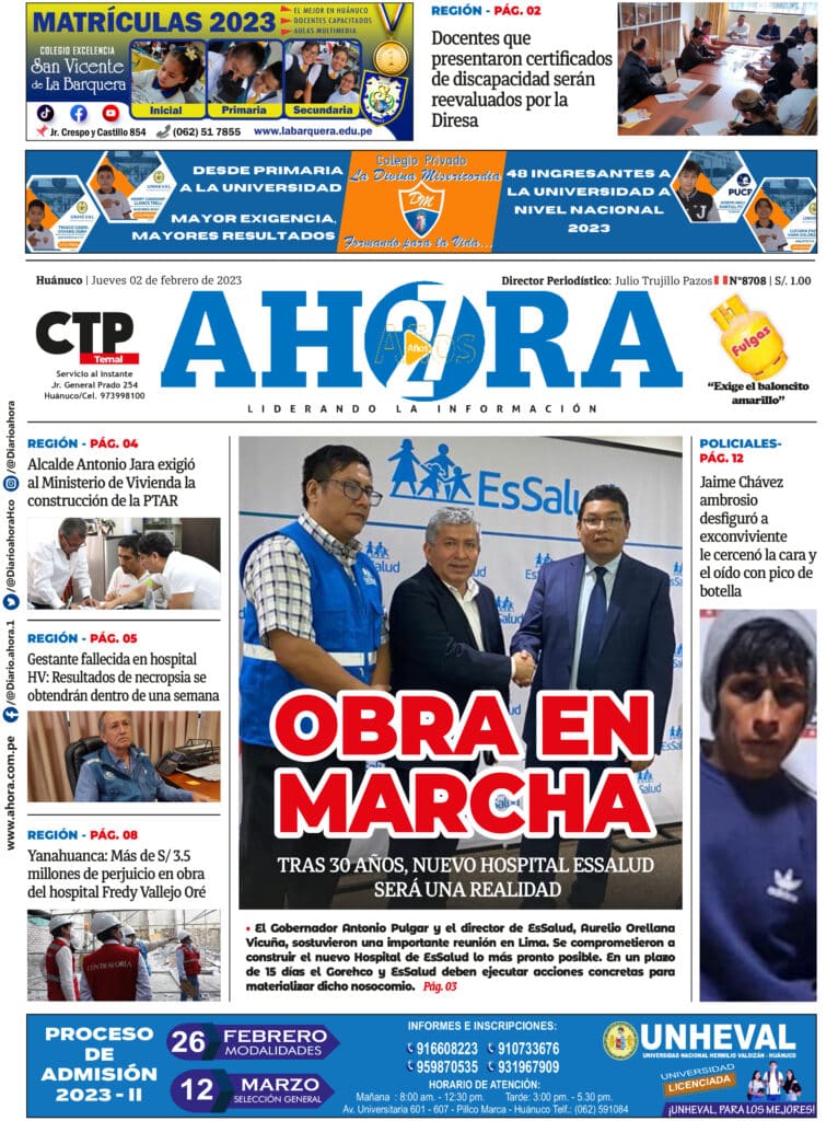 Edición Digital Diario Ahora 02/02/2023