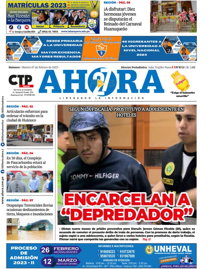 Edición Digital Diario Ahora 07/02/2023