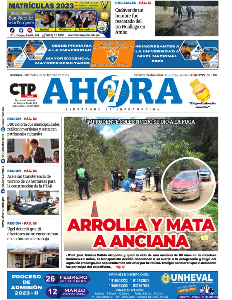 Edición Digital Diario Ahora 08/02/2023