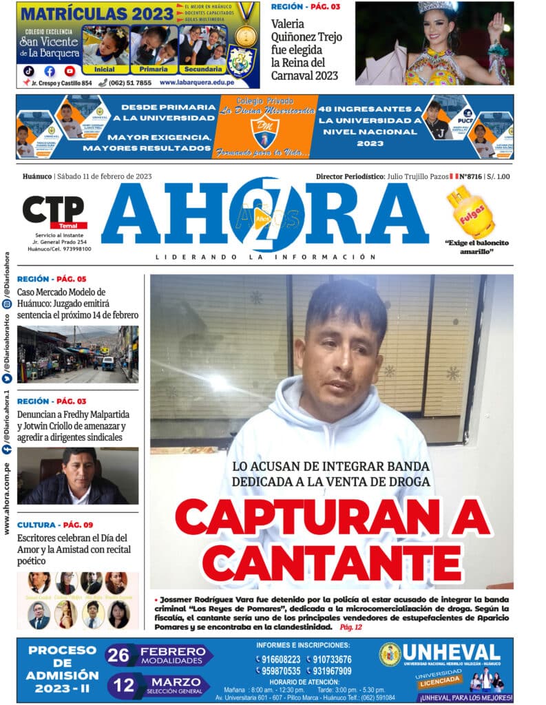 Edición Digital Diario Ahora 11/02/2023