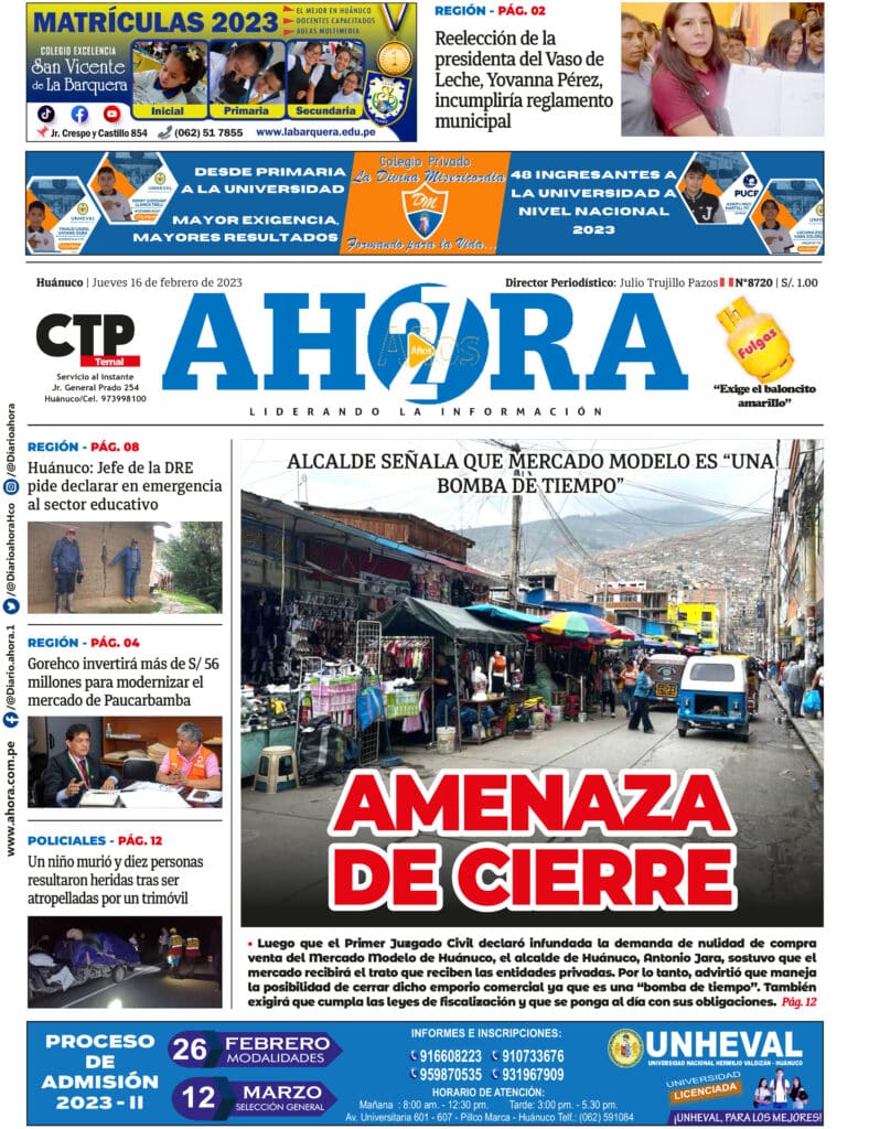 Edición Digital Diario Ahora 16/02/2023