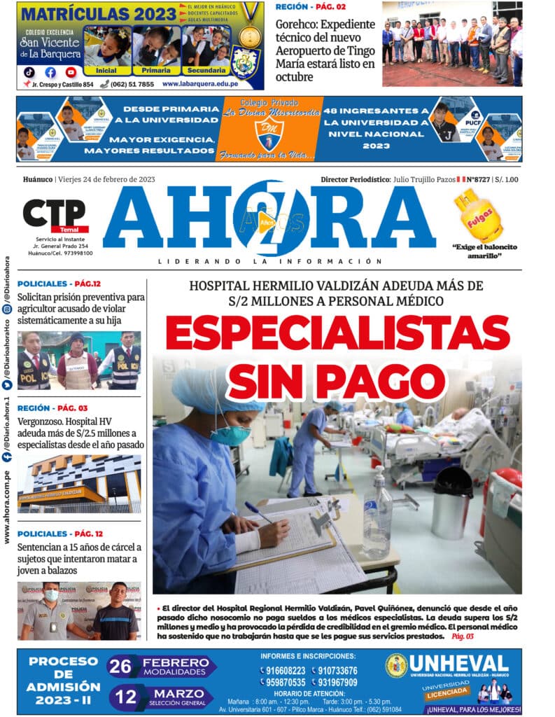 Edición Digital Diario Ahora 24/02/2023