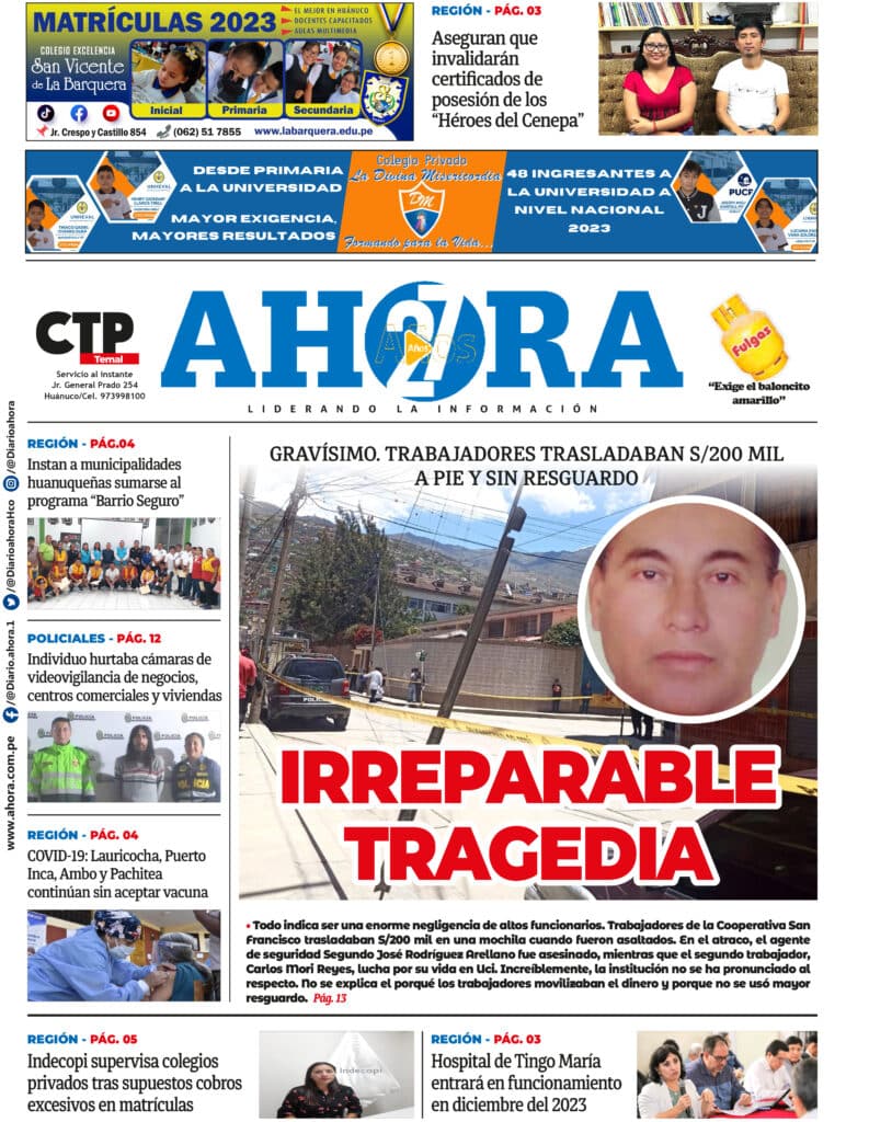 Edición Digital Diario Ahora 27/02/2023