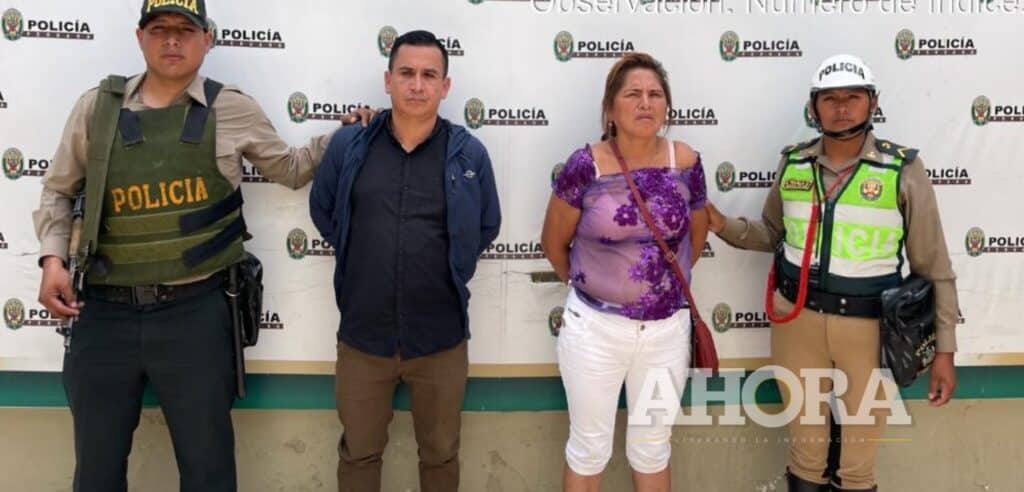 Pareja lideraría banda delincuencial “Los Carroñeros del Mercado Nuevo”