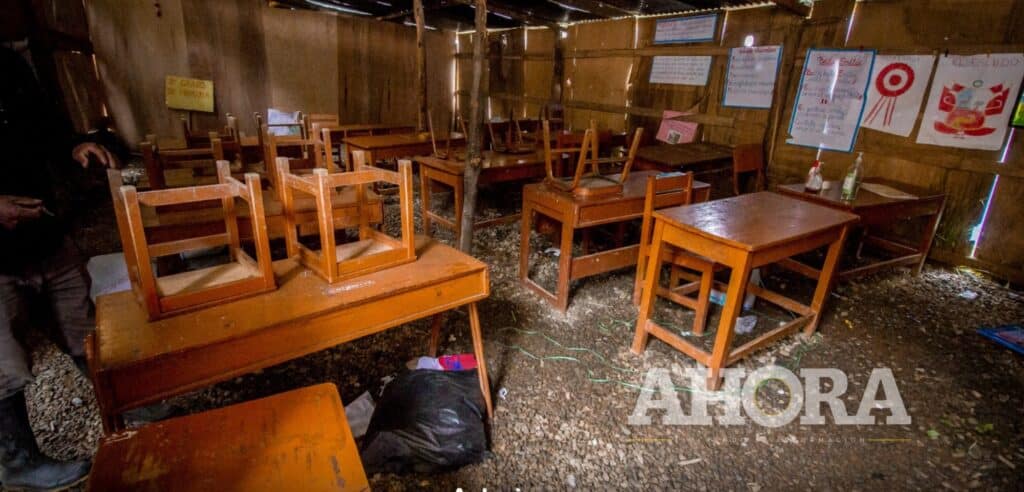 Más de 400 alumnos podrían no asistir a clases en el colegio de Guellagash