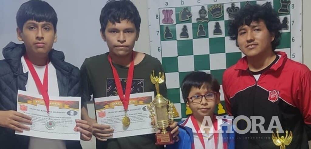 Niños y jóvenes huanuqueños competirán en el Campeonato Nacional de Ajedrez 2023