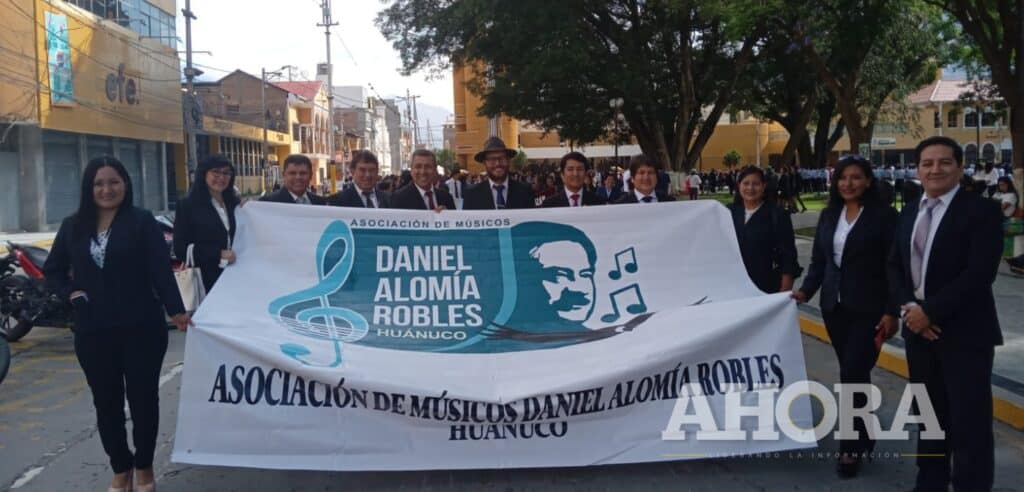 Asociación de Músicos “Daniel Alomía Robles”: Junta directiva renovó por un año más