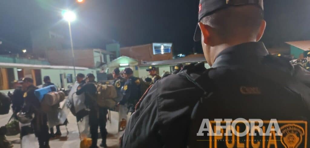Ochenta policías de la Región Policial Huánuco reforzarán seguridad de Chincheros