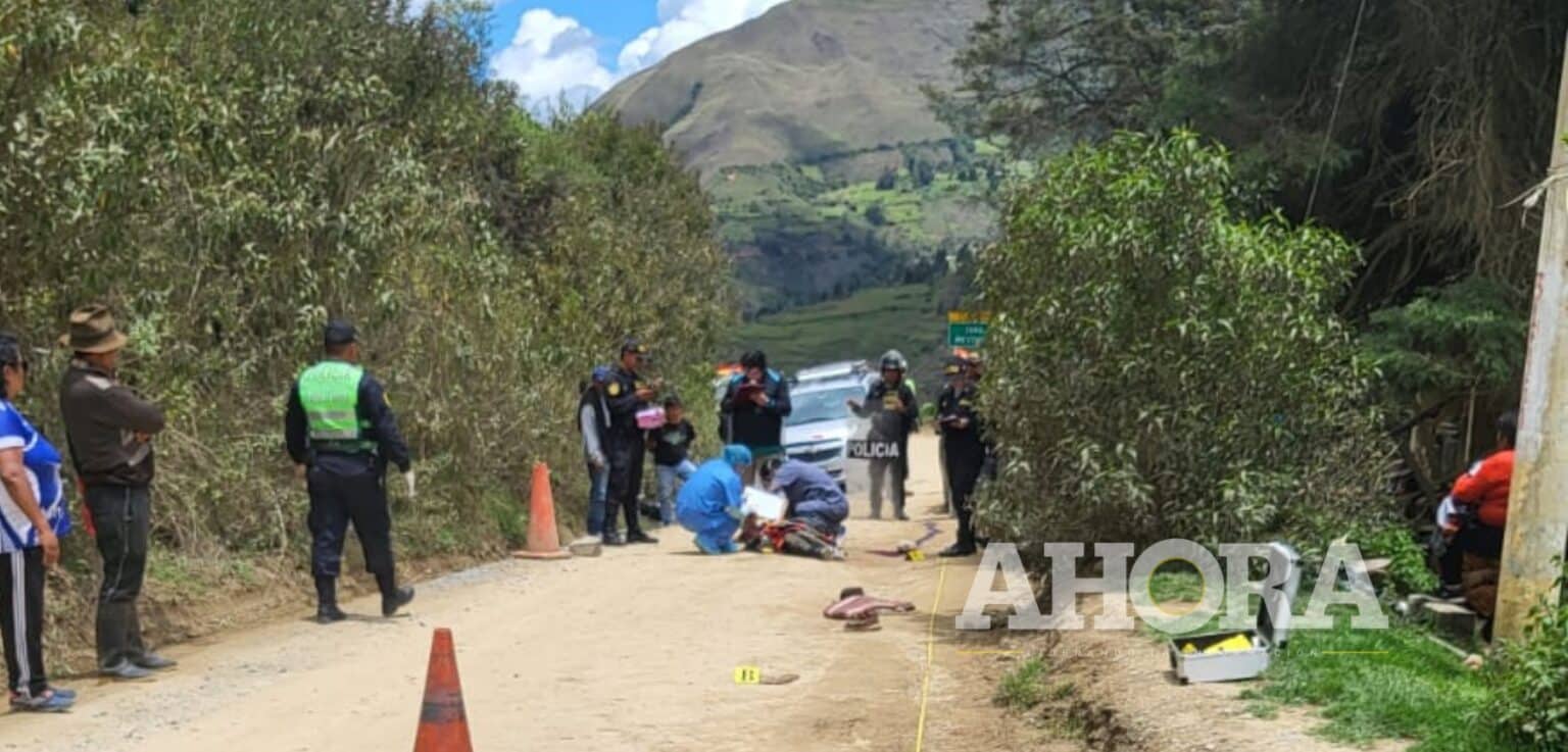 Colectivero arrolla, mata a anciana y se da a la fuga en la vía Huánuco - La Unión