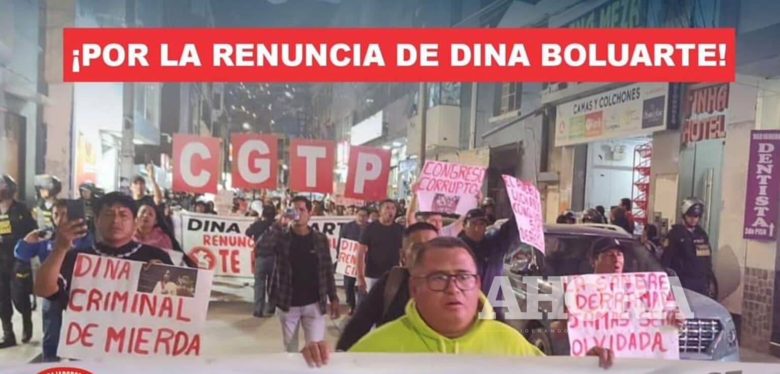 Sindicato de Construcción Civil se sumará hoy a la huelga convocada por la CGTP