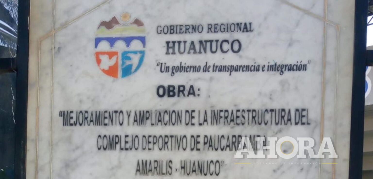 No hay quien solucione la situación del Complejo de Paucarbamba