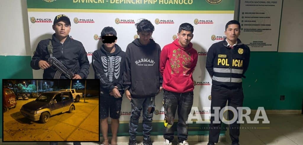 Capturan a banda de falsos colectiveros que asaltaron a pasajera