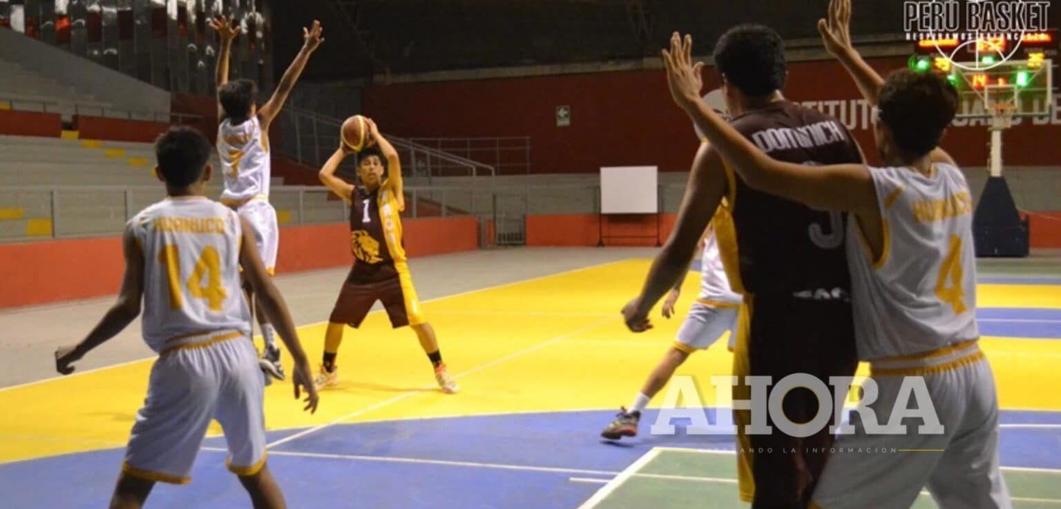 Últimas fechas del torneo superior de básquetbol de la Liga de Huánuco