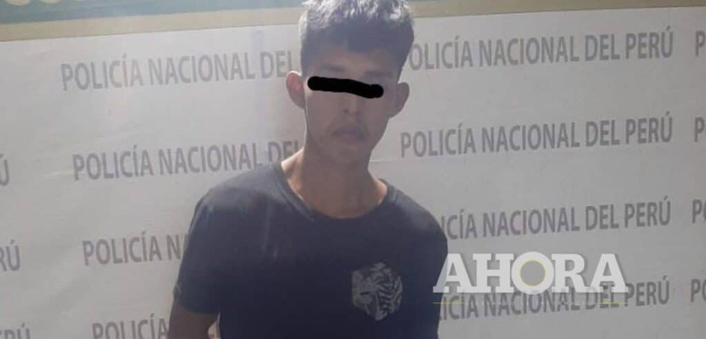 Detienen a sujeto que atacó a cabezazos a mujer dentro de su vivienda en Aucayacu