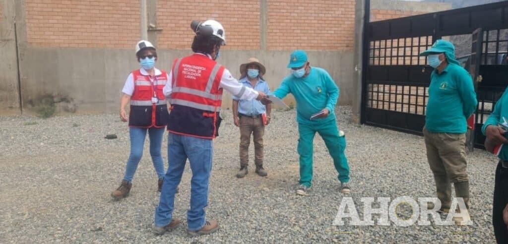 Sunafil realiza inspecciones para garantizar los derechos de los obreros municipales