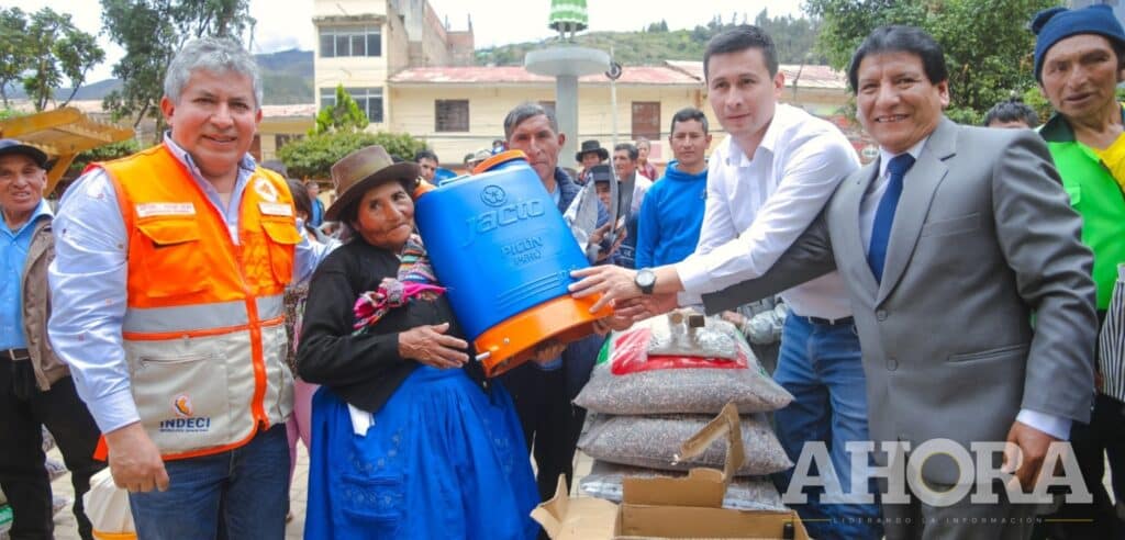 Ambo: Agricultores recibieron insumos y herramientas para fortalecer producción de papa