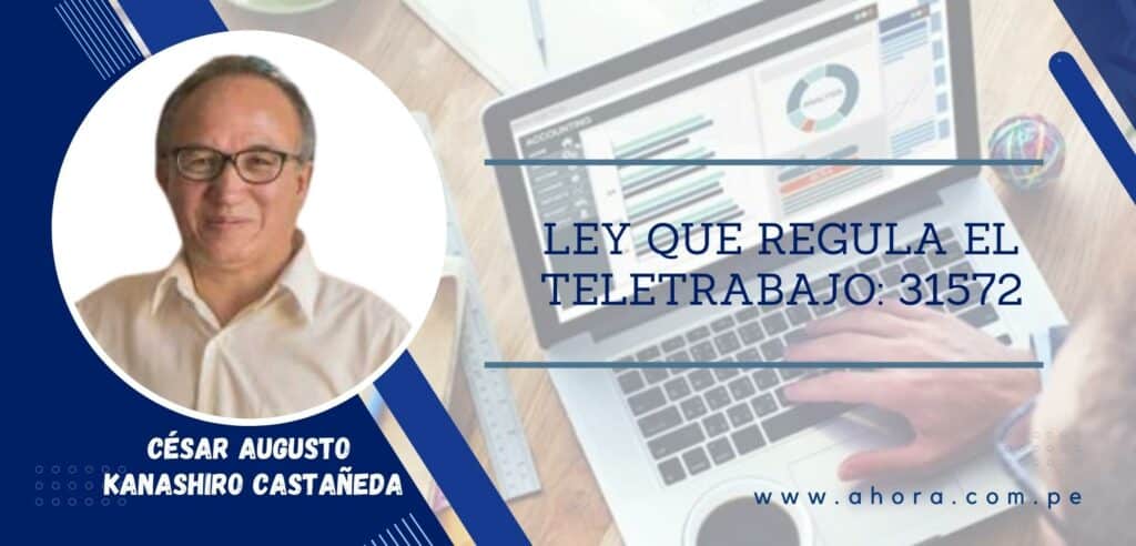 Ley que regula el teletrabajo: 31572