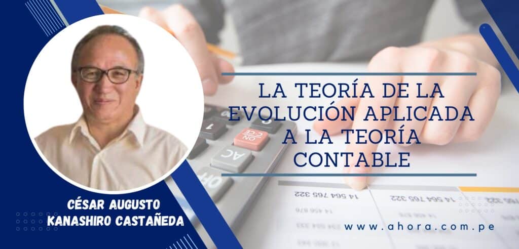 La teoría de la evolución aplicada a la teoría contable
