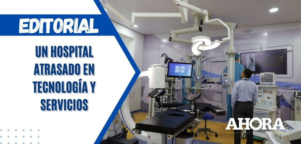 Un hospital atrasado en tecnología y servicios