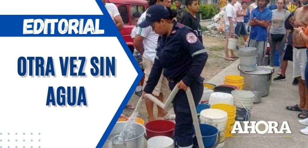Otra vez sin agua