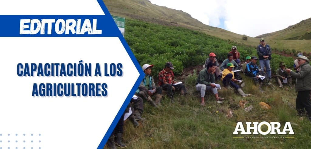 Capacitación a los agricultores