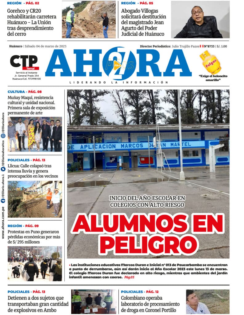 Edición Digital Diario Ahora 04/03/2023