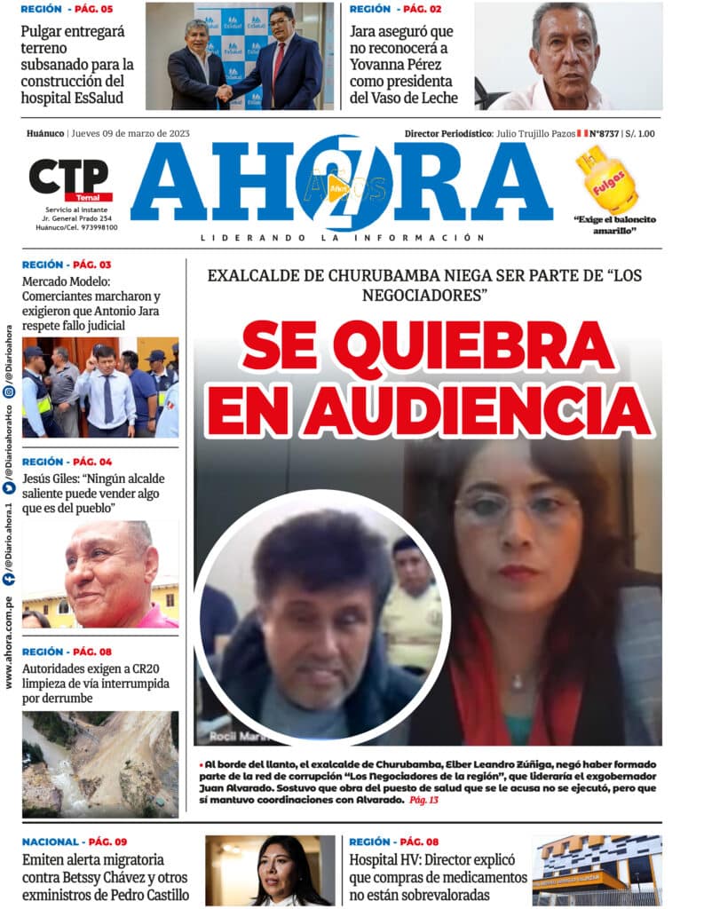 Edición Digital Diario Ahora 09/03/2023