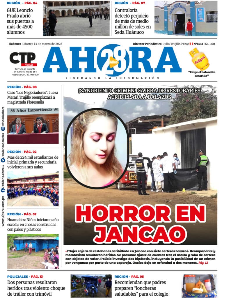 Edición Digital Diario Ahora 14/03/2023