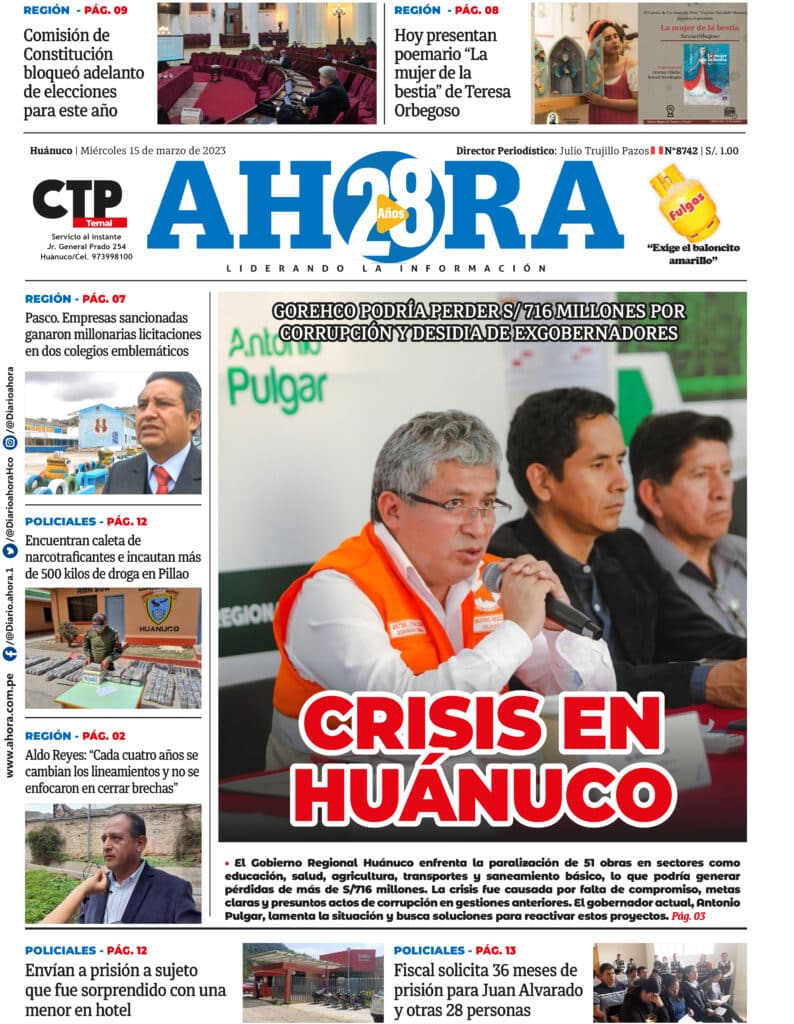 Edición Digital Diario Ahora 15/03/2023
