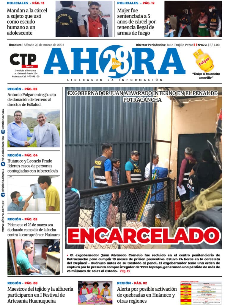 Edición Digital Diario Ahora 25/03/2023
