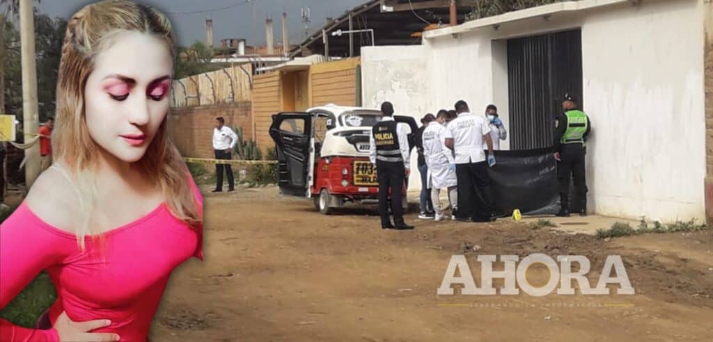 De siete balazos acribillan a joven cajera en la puerta de restobar en Jancao