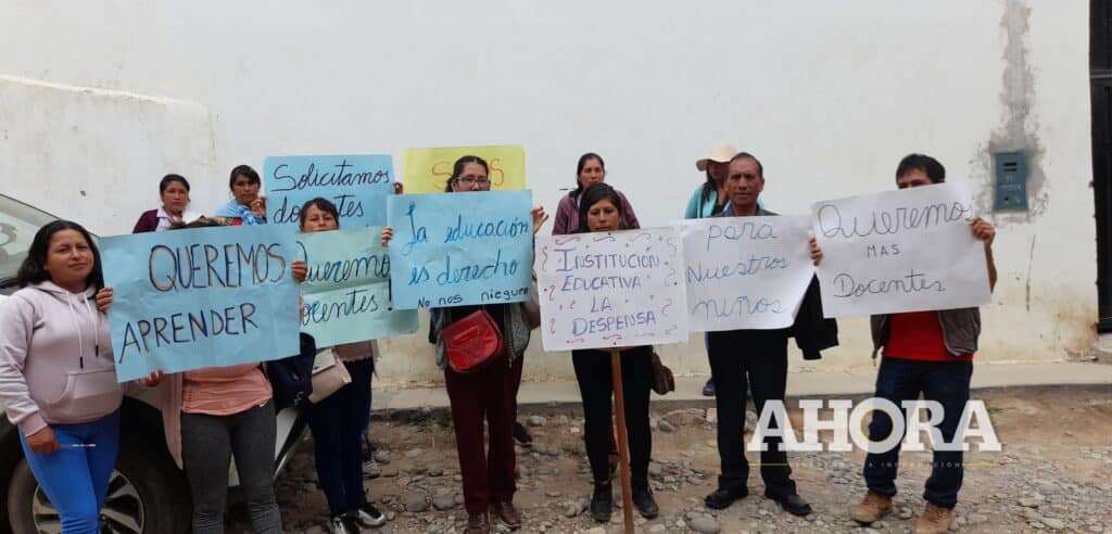 Alumnos del C.P. La Despensa pierden clases por falta de docente