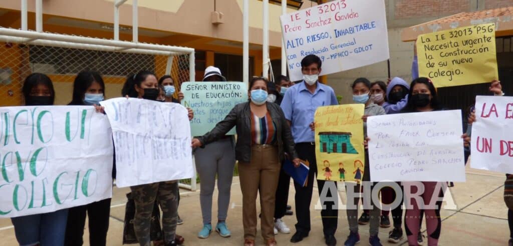 Estudiantes del colegio Pedro Sánchez Gavidia iniciarán año escolar en precarias condiciones