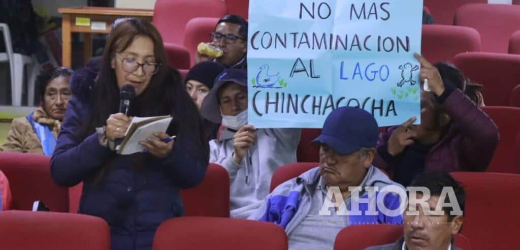 Río Ragra: Dirigentes piden cierre de pasivo ambiental en relavera Quiulacocha