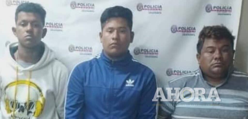 Detienen a tres delincuentes que se movilizaban en una motolineal en Villa Real