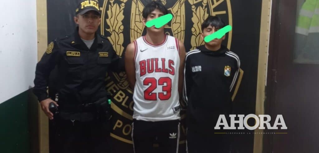 Desbaratan banda “Los Correcaminos de Paucarbamba” tras asaltar a menor