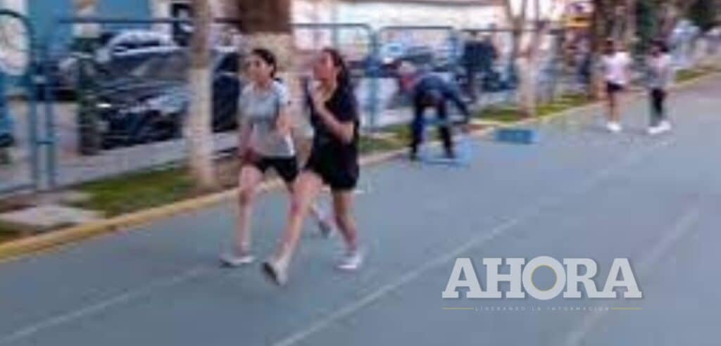 Pruebas de atletismo en el parque Amarilis este sábado