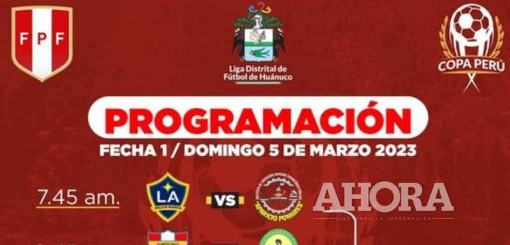 Arranca campeonato de la Liga de Huánuco