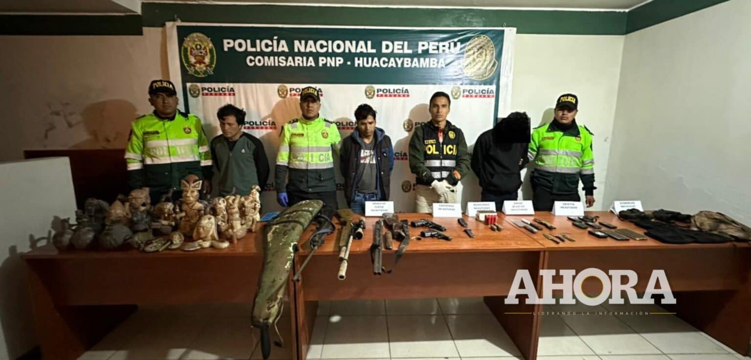 “Los Malditos de Matacaballo” caen con rifles, escopeta, pistolas y objetos robados