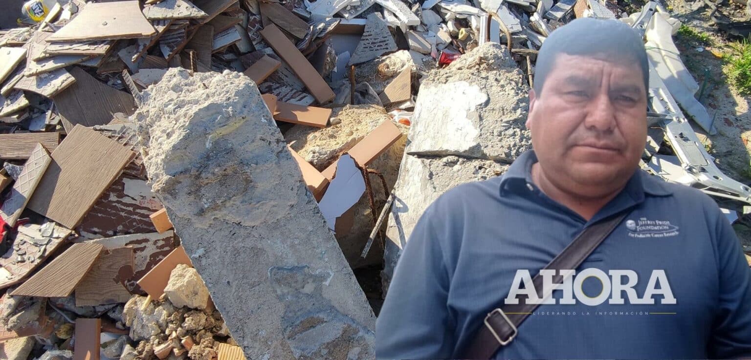 Empresa CR20 estaría utilizando campo deportivo como relleno sanitario en Pucuchinche