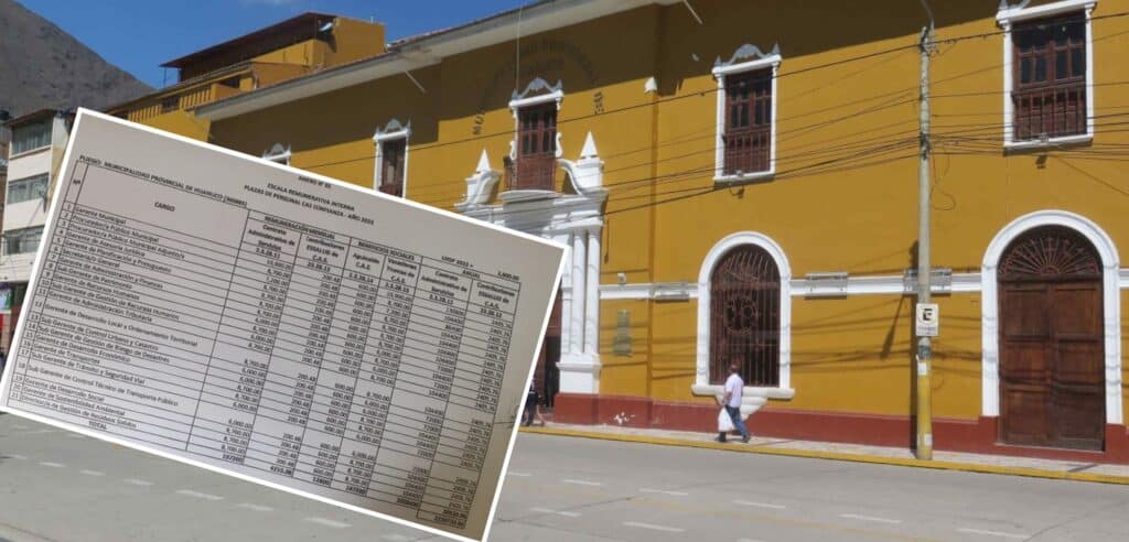 Gerentes, subgerentes y procurador incrementaron sus sueldos en la Municipalidad de Huánuco
