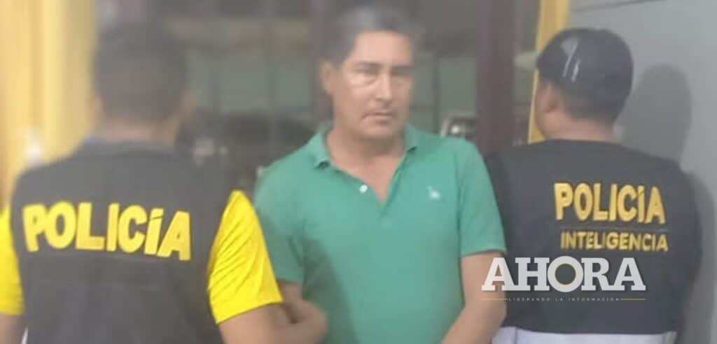 Caminando a comprar pan fue capturado el exgobernador Juan Alvarado en Nuevo Chimbote