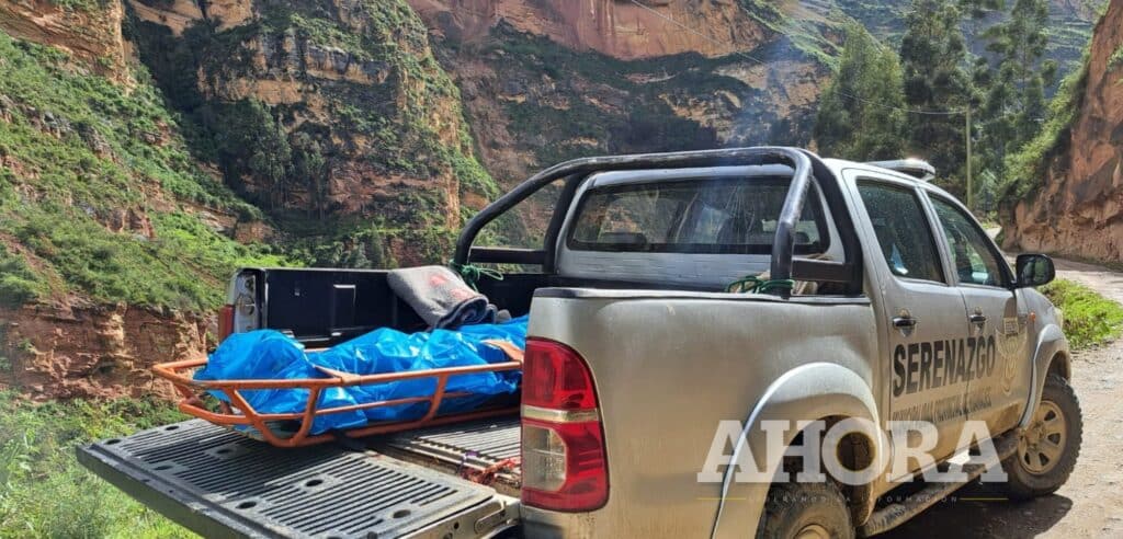 Chochapata: Hallan cuerpo de chofer que estaba desaparecido tras accidente vehicular