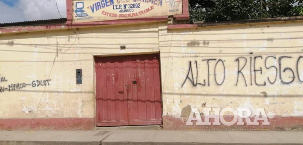 Instituciones educativas declaradas inhabitables no podrán iniciar el Año Escolar 2023