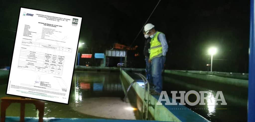 Laboratorio acreditado certifica que agua potable es apta para el consumo humano