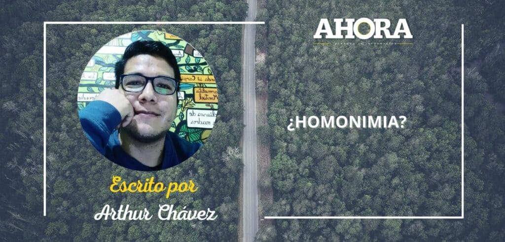 ¿HOMONIMIA?
