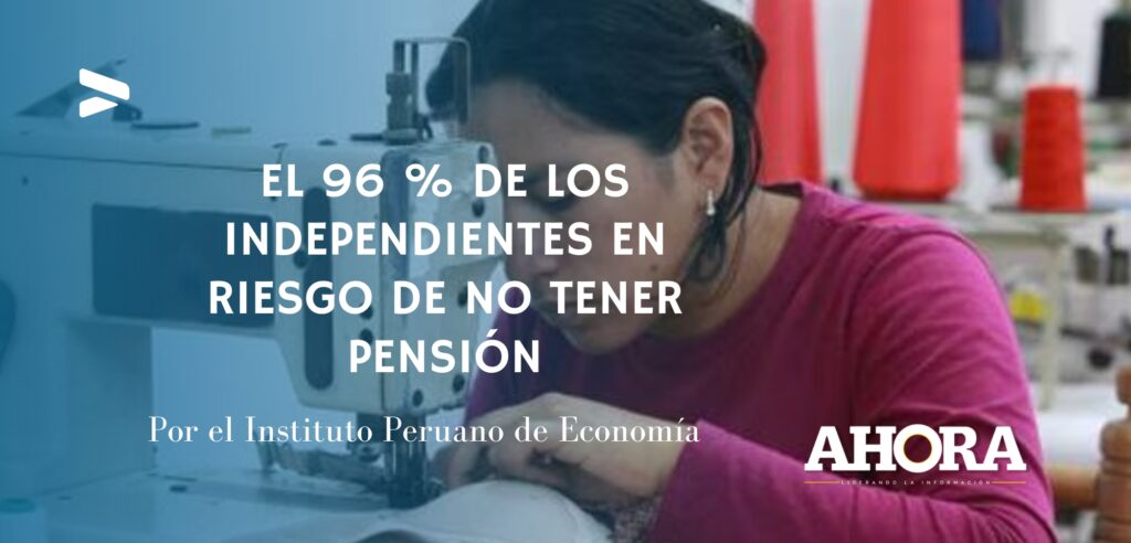 EL 96 % DE LOS INDEPENDIENTES EN RIESGO DE NO TENER PENSIÓN